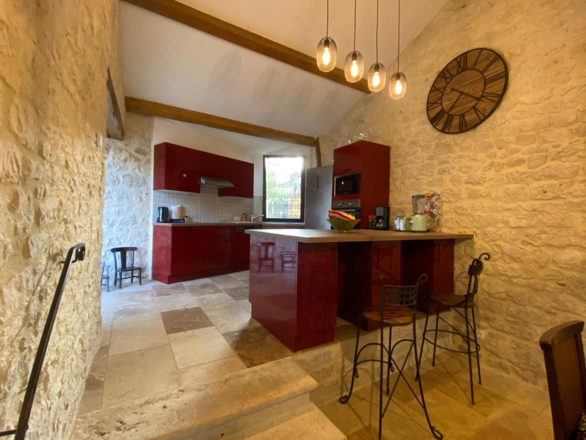Maison De Village, Charme Et Confort Mauroux  Exteriér fotografie