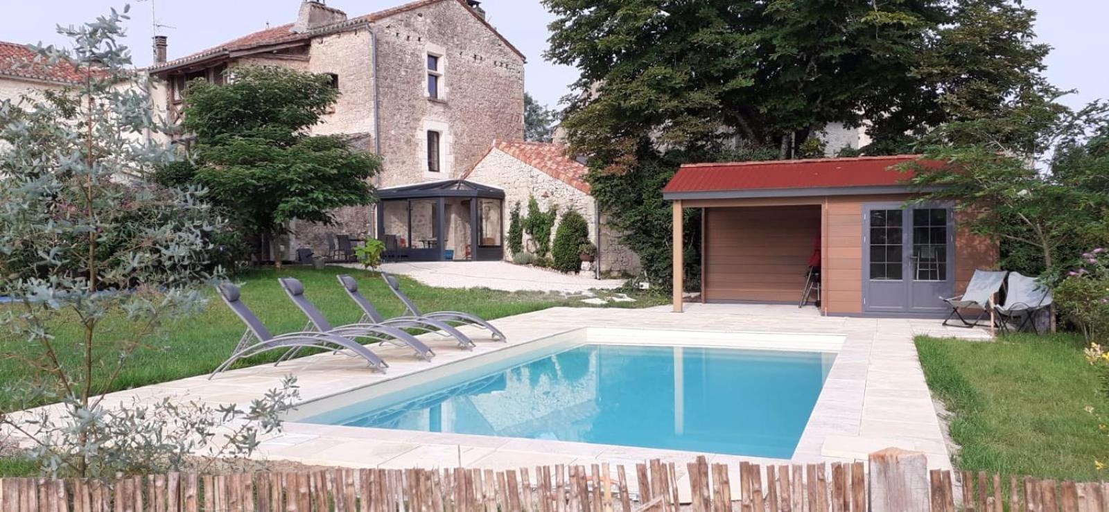 Maison De Village, Charme Et Confort Mauroux  Exteriér fotografie